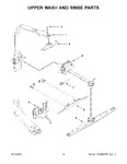 Diagram for 08 - Upper Wash And Rinse Parts