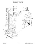 Diagram for 02 - Cabinet Parts