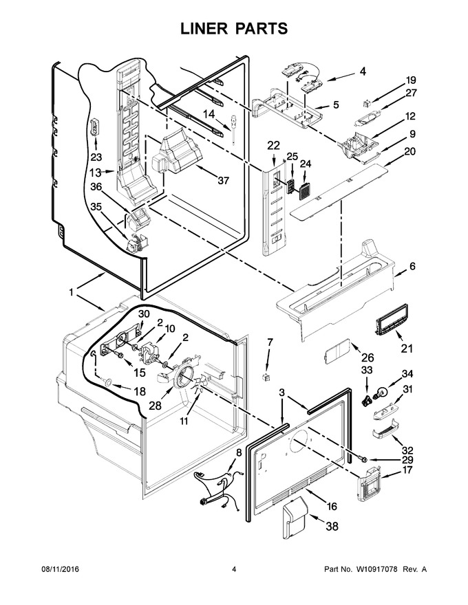 Diagram for WRF560SFYE03