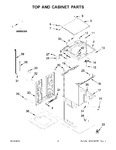 Diagram for 02 - Top And Cabinet Parts