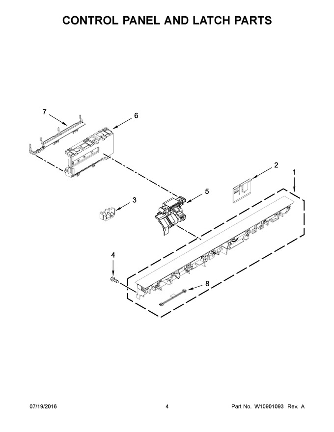 Diagram for KDTE204EWH2