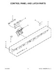 Diagram for 03 - Control Panel And Latch Parts