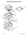 Diagram for 04 - Refrigerator Shelf Parts