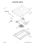 Diagram for 02 - Cooktop Parts