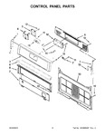 Diagram for 03 - Control Panel Parts