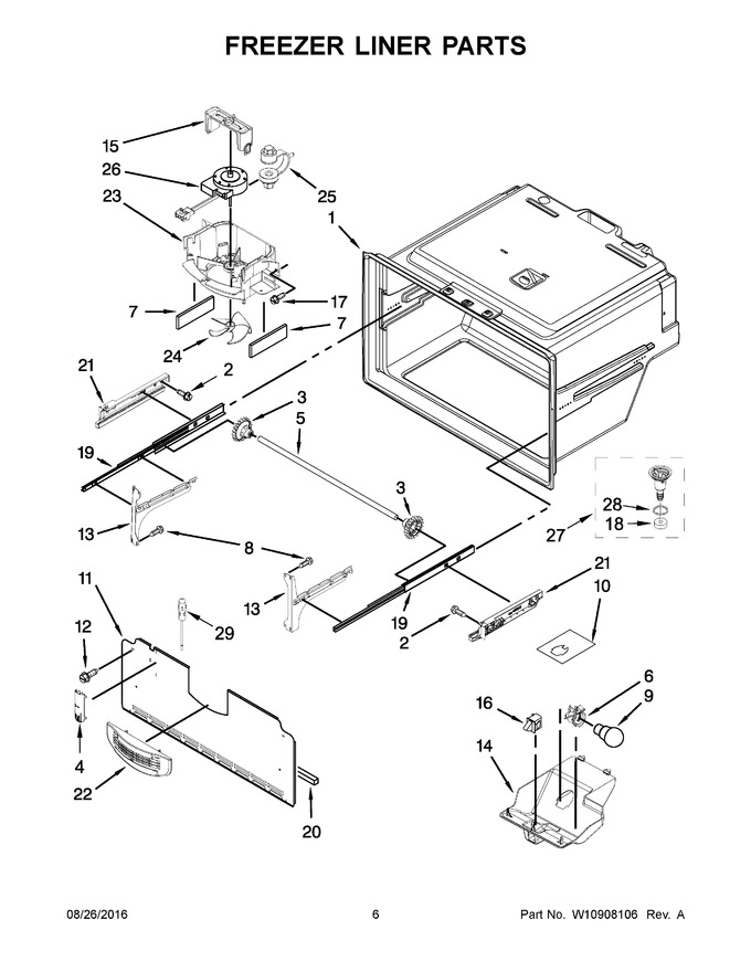 Diagram for WRF555SDFZ01