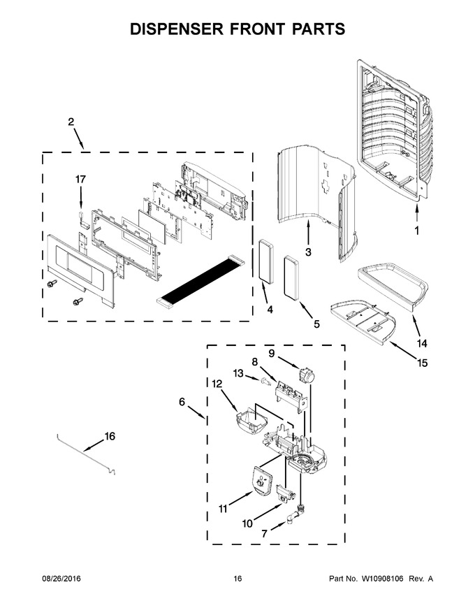 Diagram for WRF555SDFZ01