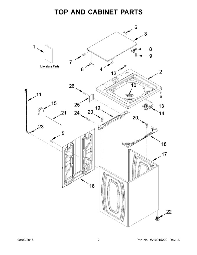 Diagram for CAW8350EW2