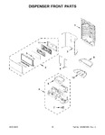 Diagram for 09 - Dispenser Front Parts