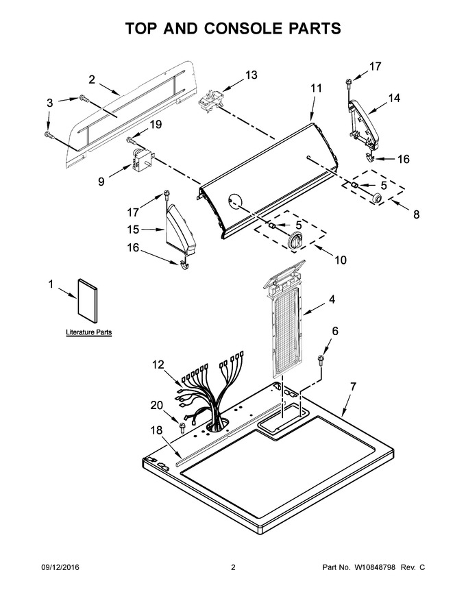 Diagram for CGD126SDW2