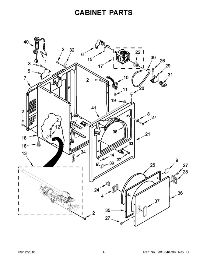 Diagram for CGD126SDW2