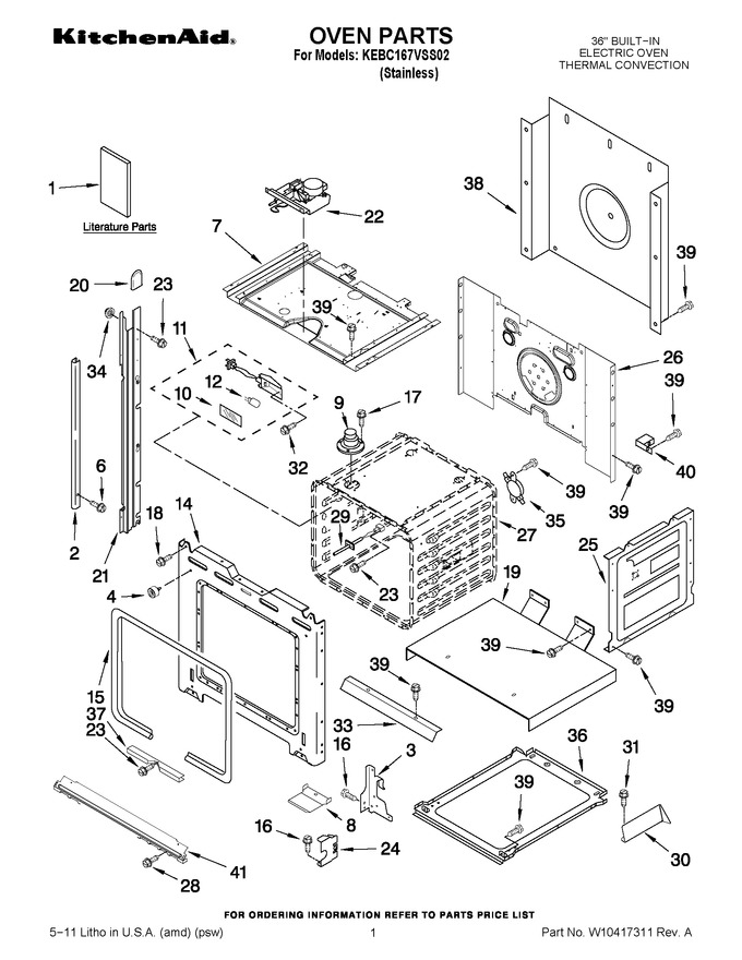 Diagram for KEBC167VSS02