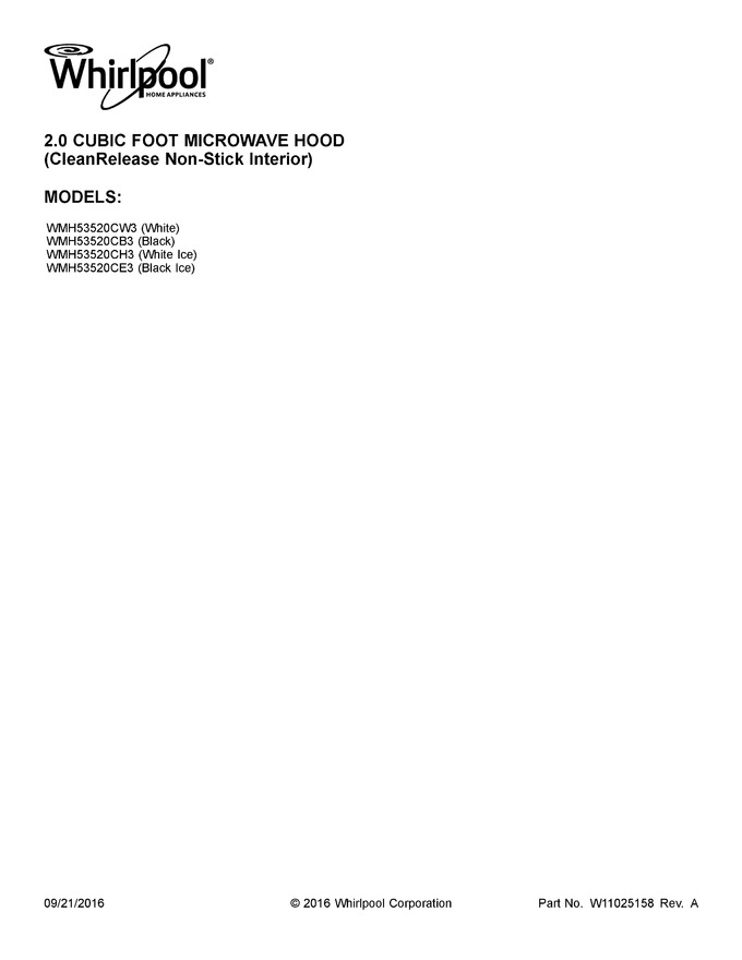 Diagram for WMH53520CW3