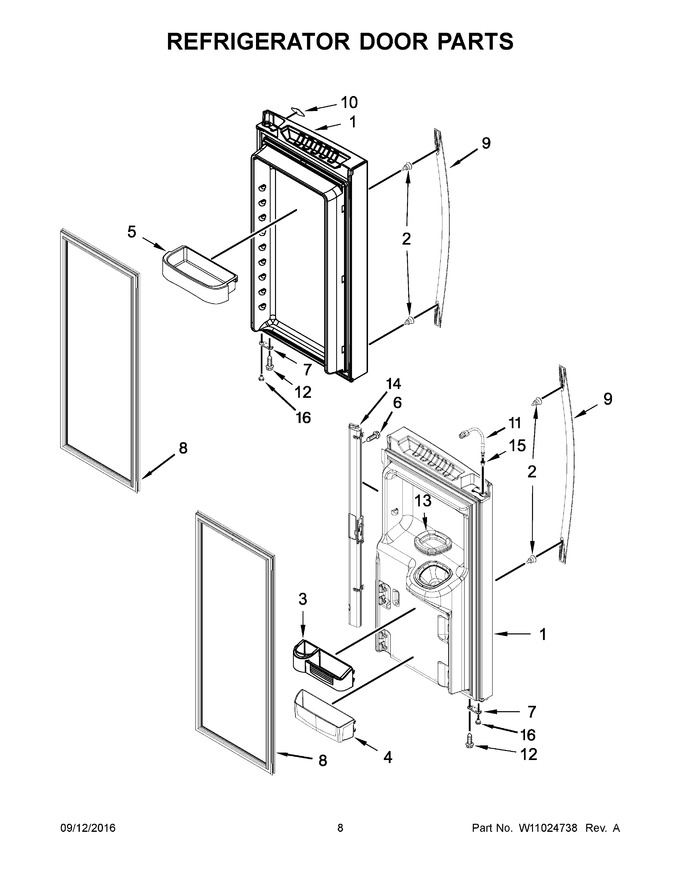 Diagram for WRF555SDFZ02