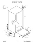 Diagram for 02 - Cabinet Parts