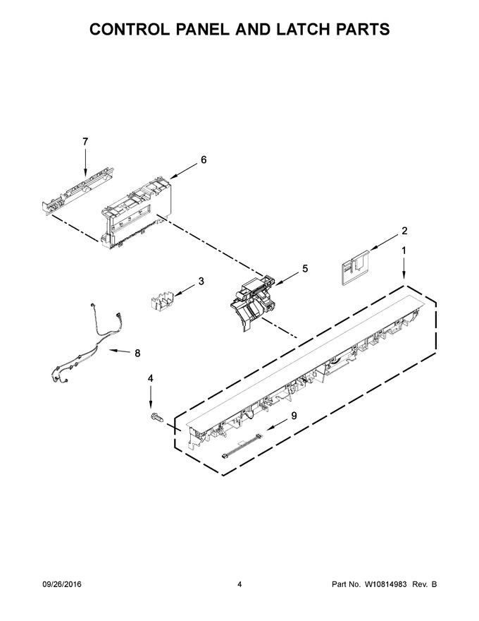 Diagram for KDTE254EBL1