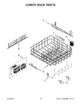 Diagram for 10 - Lower Rack Parts