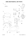 Diagram for 04 - Base And Pedestal Unit Parts