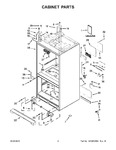 Diagram for 02 - Cabinet Parts