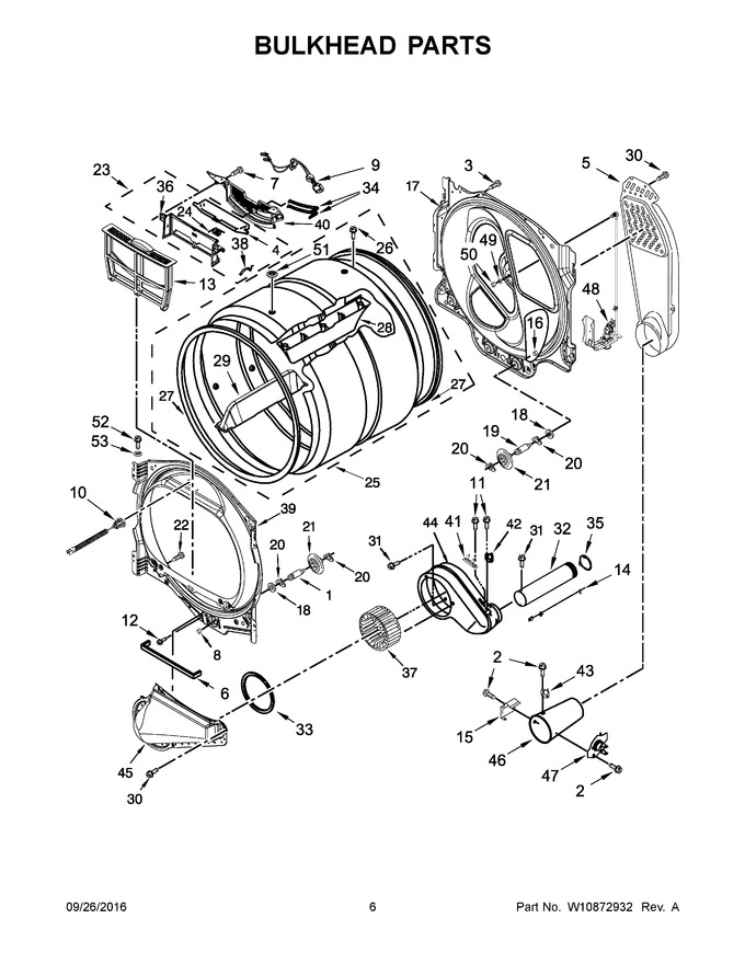 Diagram for WGD8500DW3