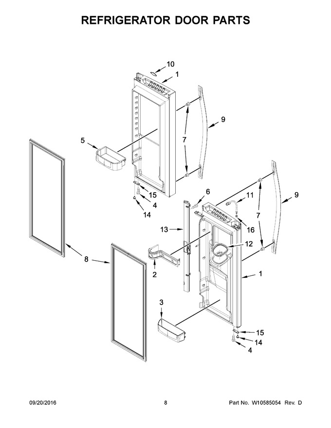 Diagram for WRX735SDBM00