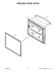 Diagram for 06 - Freezer Door Parts