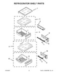 Diagram for 08 - Refrigerator Shelf Parts