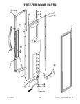 Diagram for 11 - Freezer Door Parts