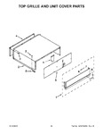 Diagram for 13 - Top Grille And Unit Cover Parts