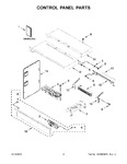 Diagram for 02 - Control Panel Parts