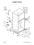 Diagram for 02 - Cabinet Parts