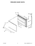 Diagram for 05 - Freezer Door Parts