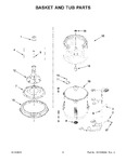 Diagram for 04 - Basket And Tub Parts