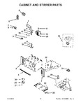 Diagram for 06 - Cabinet And Stirrer Parts