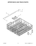 Diagram for 09 - Upper Rack And Track Parts