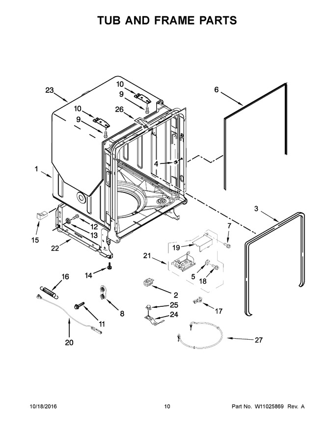 Diagram for WDF760SADT3