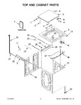 Diagram for 02 - Top And Cabinet Parts