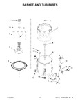 Diagram for 04 - Basket And Tub Parts