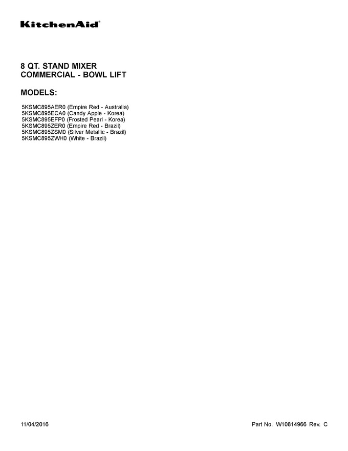 Diagram for 5KSMC895ECA0