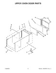 Diagram for 05 - Upper Oven Door Parts