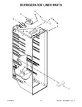 Diagram for 03 - Refrigerator Liner Parts