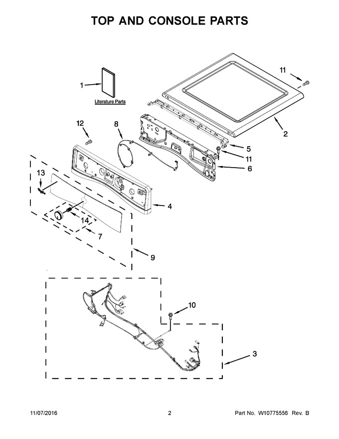 Diagram for YWED99HEDW0