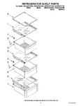 Diagram for 03 - Refrigerator Shelf Parts