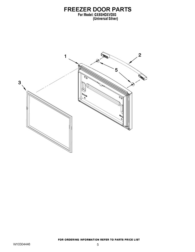 Diagram for GX5SHDXVD03