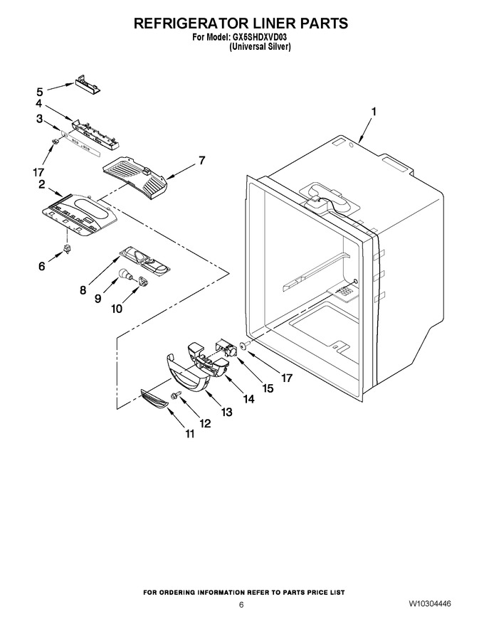 Diagram for GX5SHDXVD03