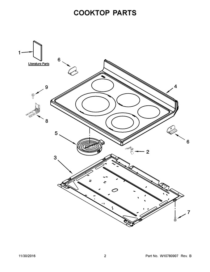 Diagram for YWFE530C0EW0