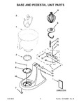 Diagram for 05 - Base And Pedestal Unit Parts