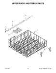 Diagram for 09 - Upper Rack And Track Parts