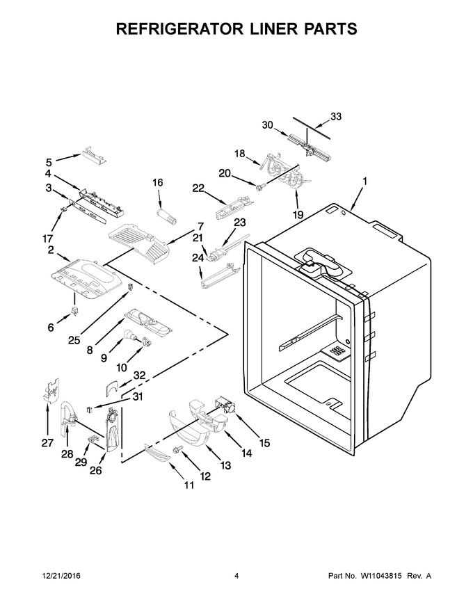 Diagram for WRF535SWHB00