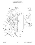 Diagram for 02 - Cabinet Parts